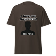 Personalisierter "I Love My Boyfriend" T-Shirt