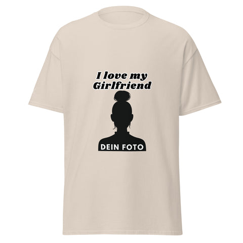 Personalisierter "I Love My Girlfriend" T-Shirt
